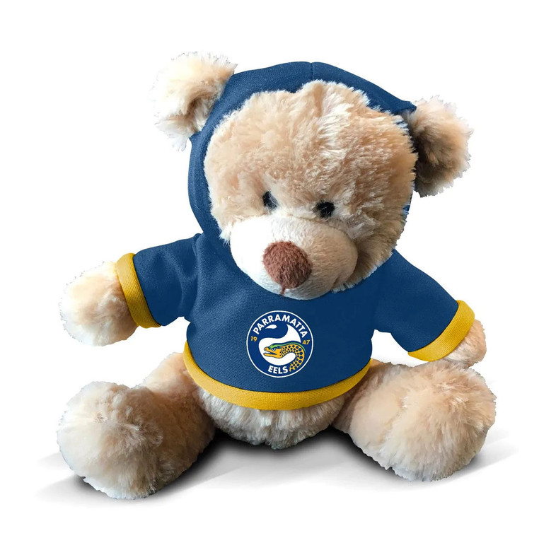 Parramatta Eels Hooded Plush Teddy Bear Toy Parramatta Eels Hooded Plush Teddy Bear Toy