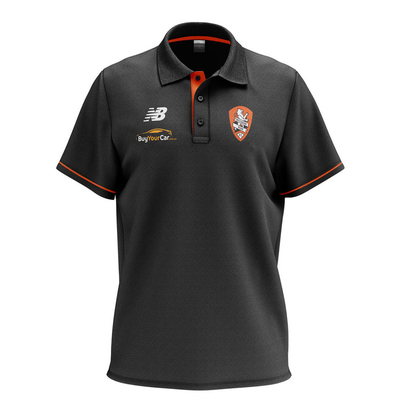 Brisbane Roar FC Media Polo Shirt - Men's Brisbane Roar FC Media Polo Shirt - Men's