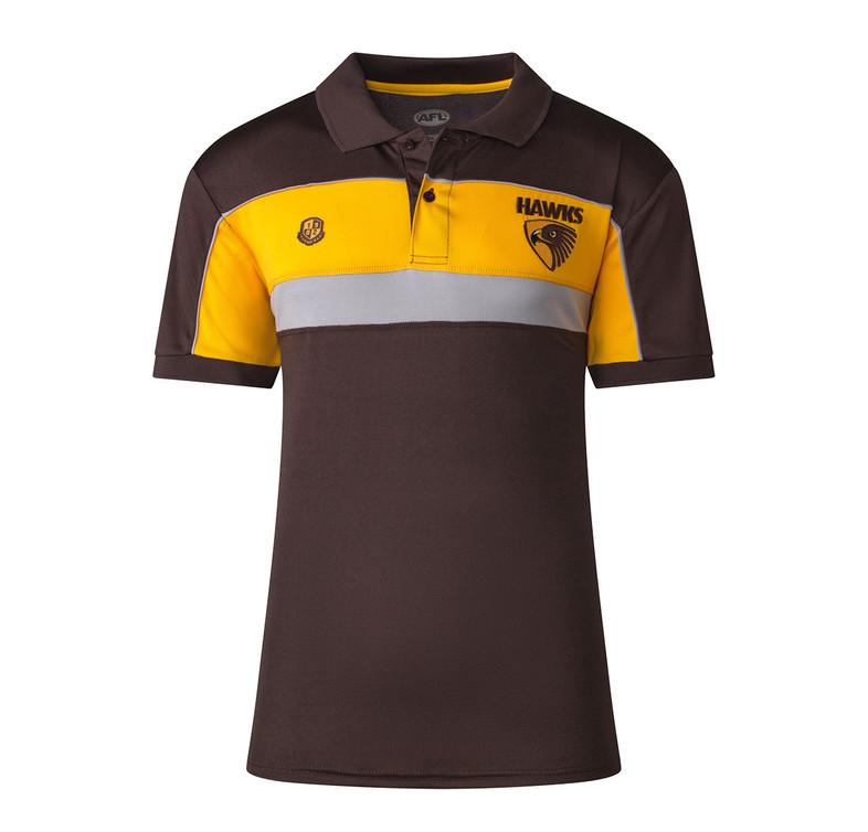 Hawthorn Hawks Premium Polo Shirt - Men's Hawthorn Hawks Premium Polo Shirt - Men's
