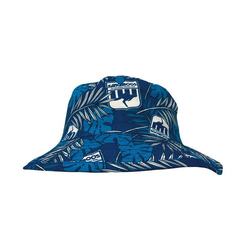 North Melbourne Kangaroos Tropical Reversible Bucket Hat - Adult