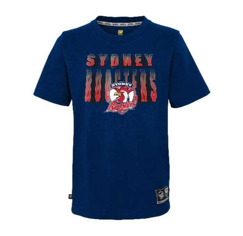 Sydney Roosters Logo Supporter T-Shirt - Men's Sydney Roosters Logo Supporter T-Shirt - Men's