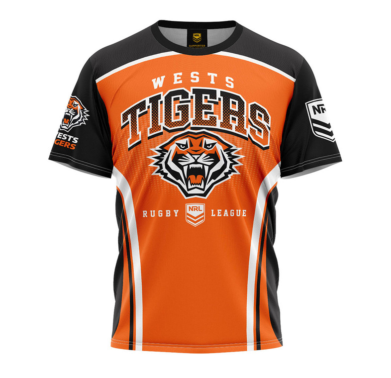 Wests Tigers Sideline T-Shirt - Toddler / Kids Wests Tigers Sideline T-Shirt - Toddler / Kids