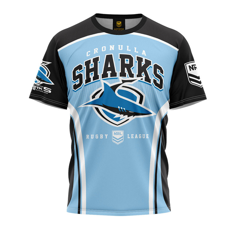 Cronulla Sharks Sideline T-Shirt - Toddler / Kids Cronulla Sharks Sideline T-Shirt - Toddler / Kids