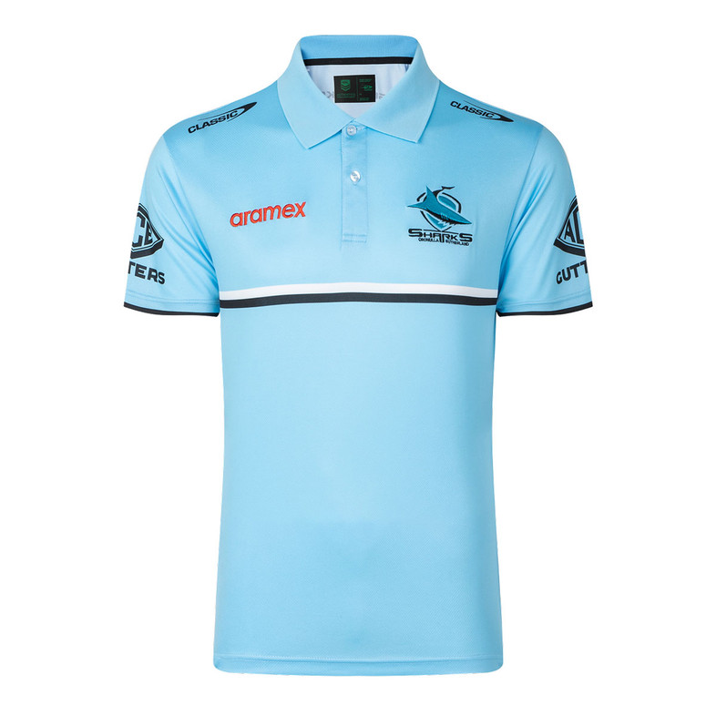 Cronulla Sharks Players Polo Shirt - Men's Cronulla Sharks Players Polo Shirt - Men's
