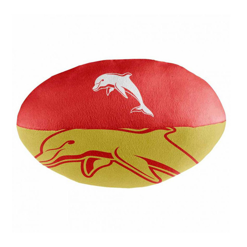 Redcliffe Dolphins Plush Ball Toy - Kids Redcliffe Dolphins Plush Ball Toy - Kids