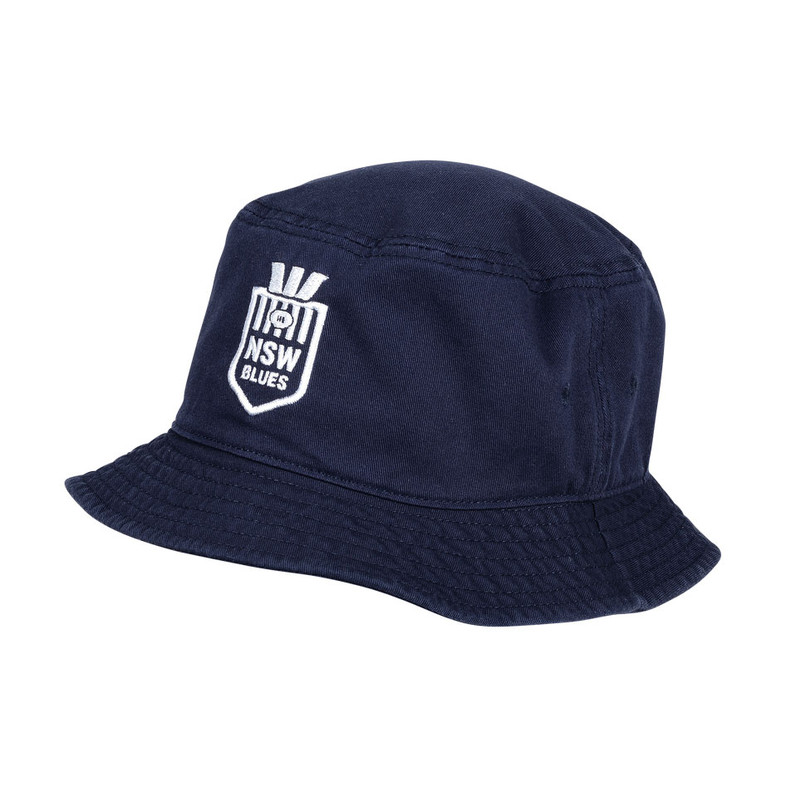 NSW Blues State of Origin Twill Bucket Hat - Adult NSW Blues State of Origin Twill Bucket Hat - Adult