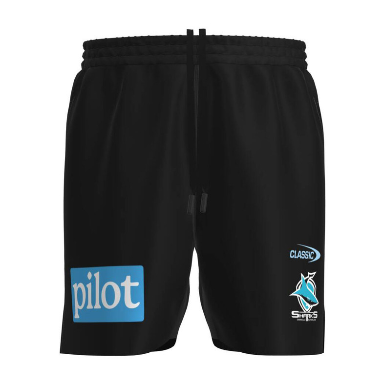 Cronulla Sharks Training / Gym Shorts - Men's Cronulla Sharks Training / Gym Shorts - Men's