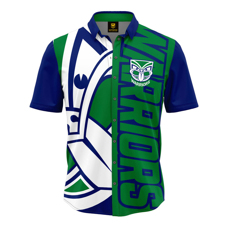 NZ Warriors Showtime Party Shirt - Men's NZ Warriors Showtime Party Shirt - Men's