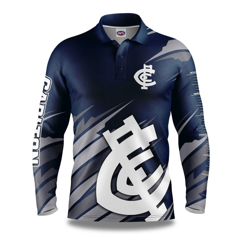 Carlton Blues 'Ignition' Fishing / Outdoors Shirt - Men's