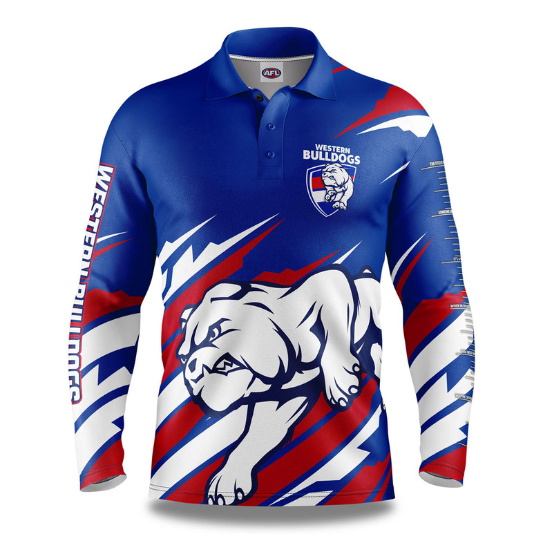 Western Bulldogs 'Ignition' Fishing / Outdoors Shirt - Men's  Western Bulldogs 'Ignition' Fishing / Outdoors Shirt - Men's