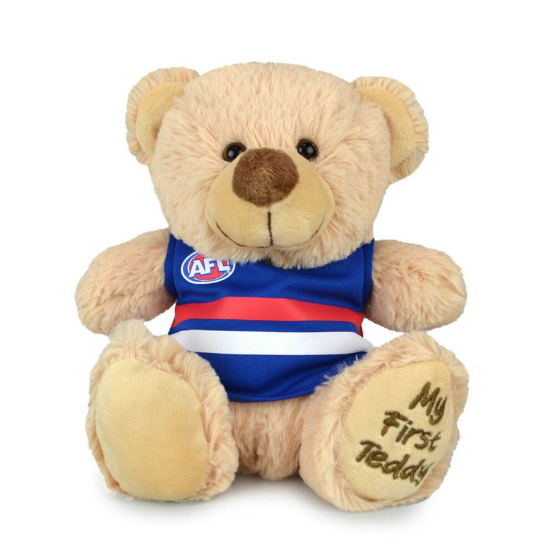 Western Bulldogs 'My First Teddy' Bear Plush Toy - Kids Western Bulldogs 'My First Teddy' Bear Plush Toy - Kids
