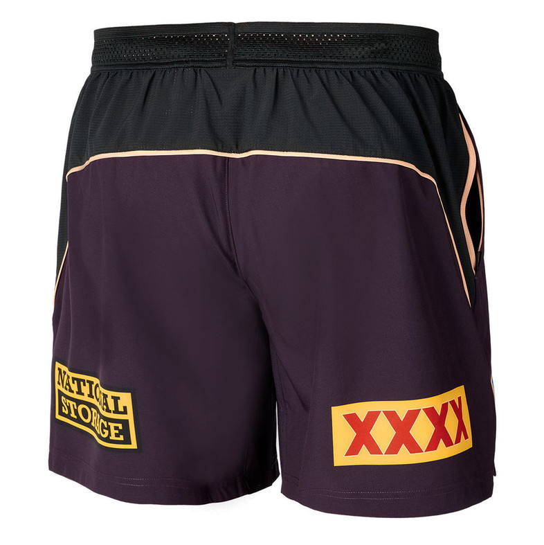 Brisbane Broncos Team Training / Gym Shorts - Men's