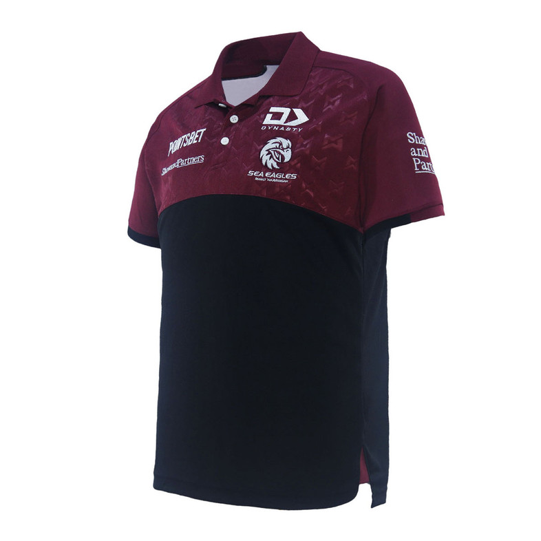 Manly Sea Eagles Team Media Polo Shirt - Men's