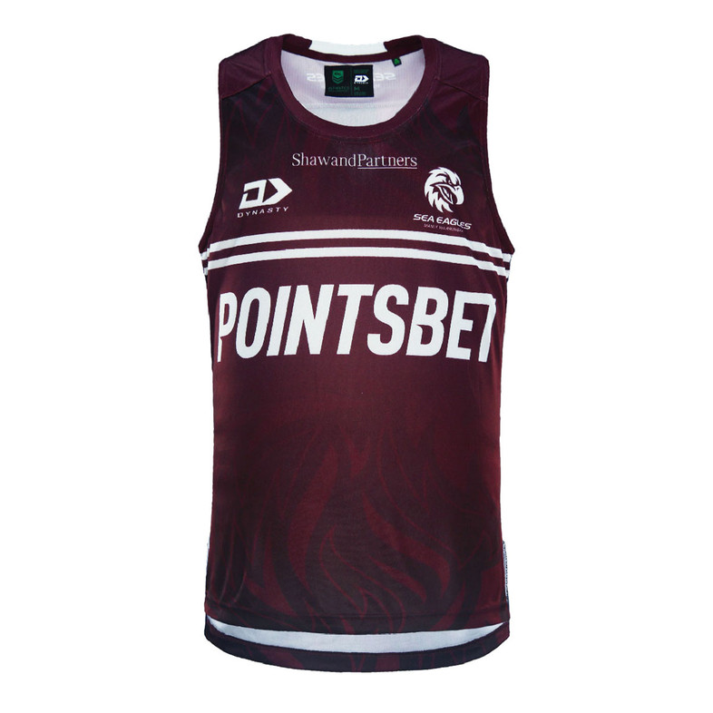 Manly Sea Eagles Training Singlet - Men's Manly Sea Eagles Training Singlet - Men's