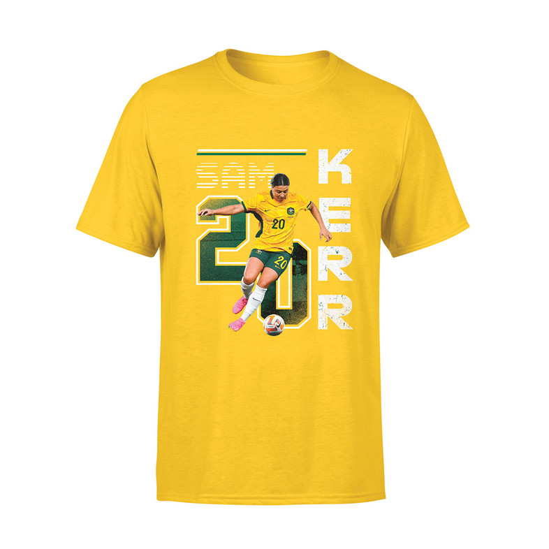 Matildas 'Sam Kerr' Player Tee - Youth / Kids