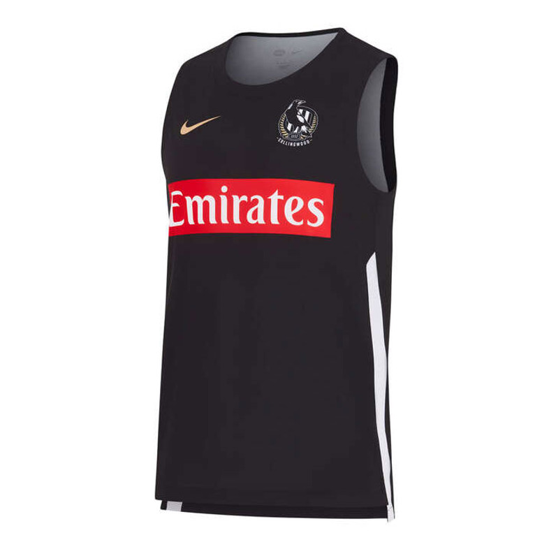 Collingwood Magpies Team Training Singlet - Men's