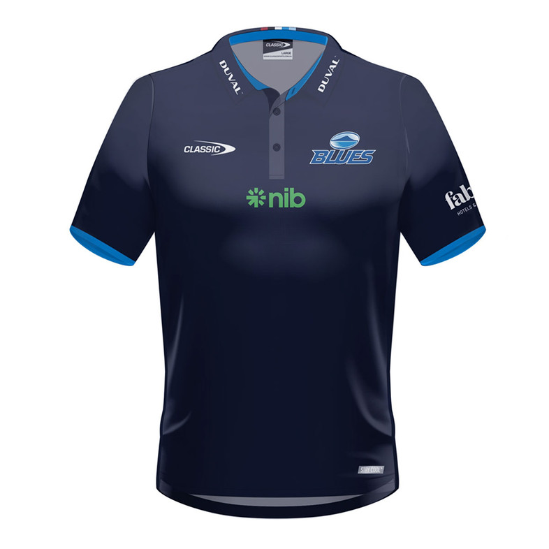 Auckland Blues Team Polo Shirt - Men's Auckland Blues Team Polo Shirt - Men's