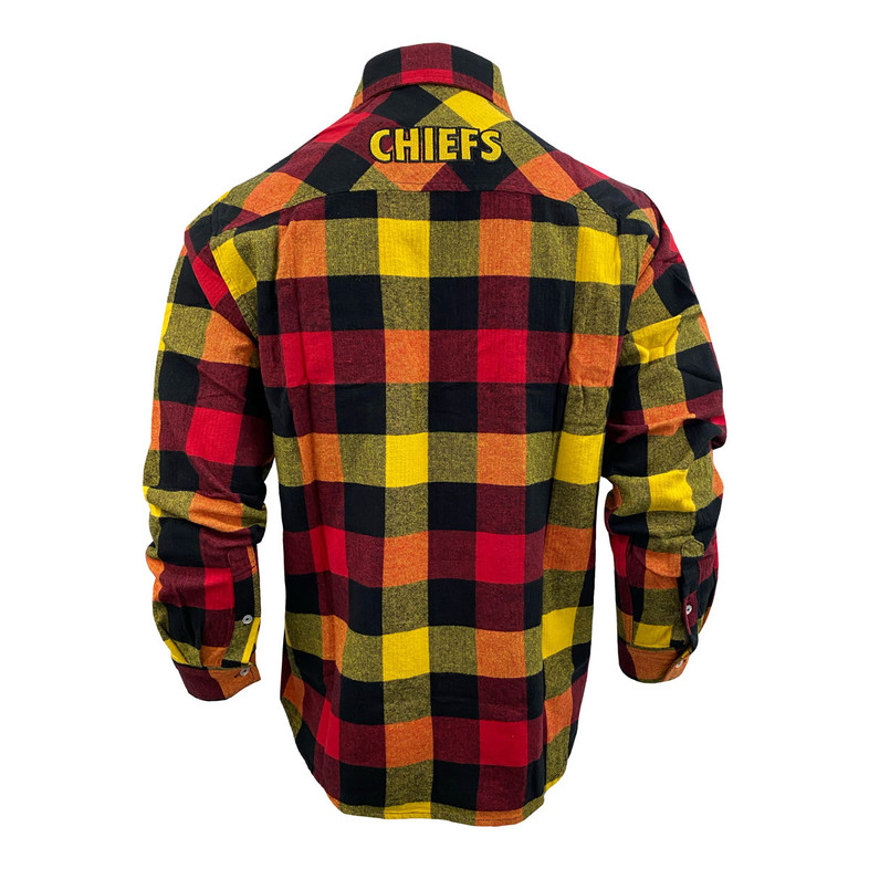 Chiefs 'Lumberjack' Flannel Supporter Shirt - Men's