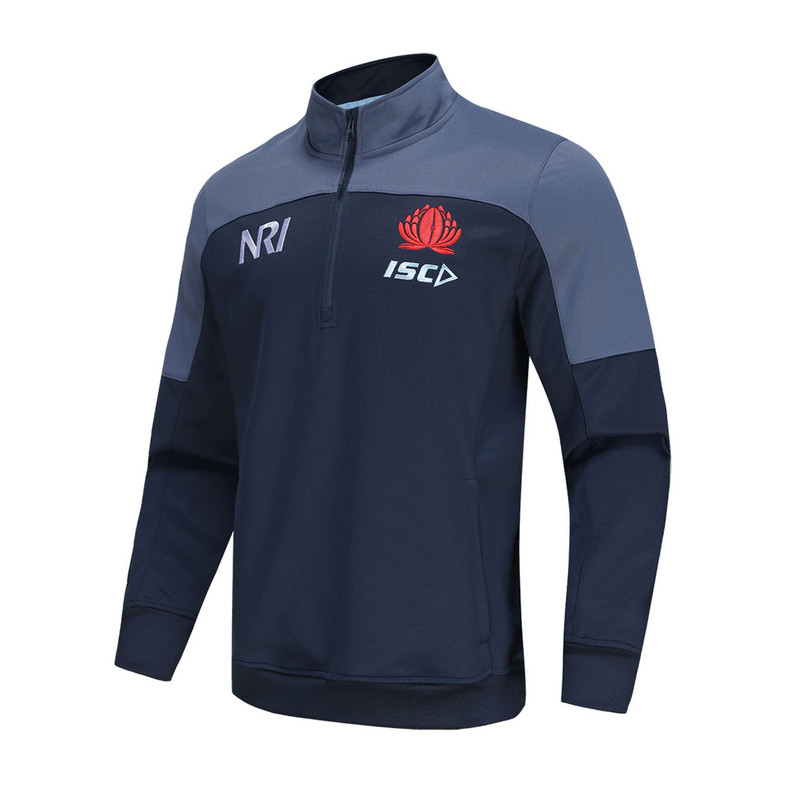 NSW Waratahs Qtr-Zip Pullover Hoodie - Men's