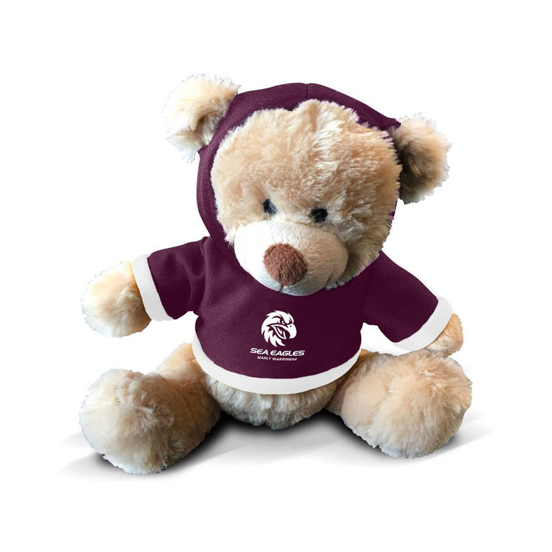 Manly Sea Eagles Hooded Plush Teddy Bear Toy