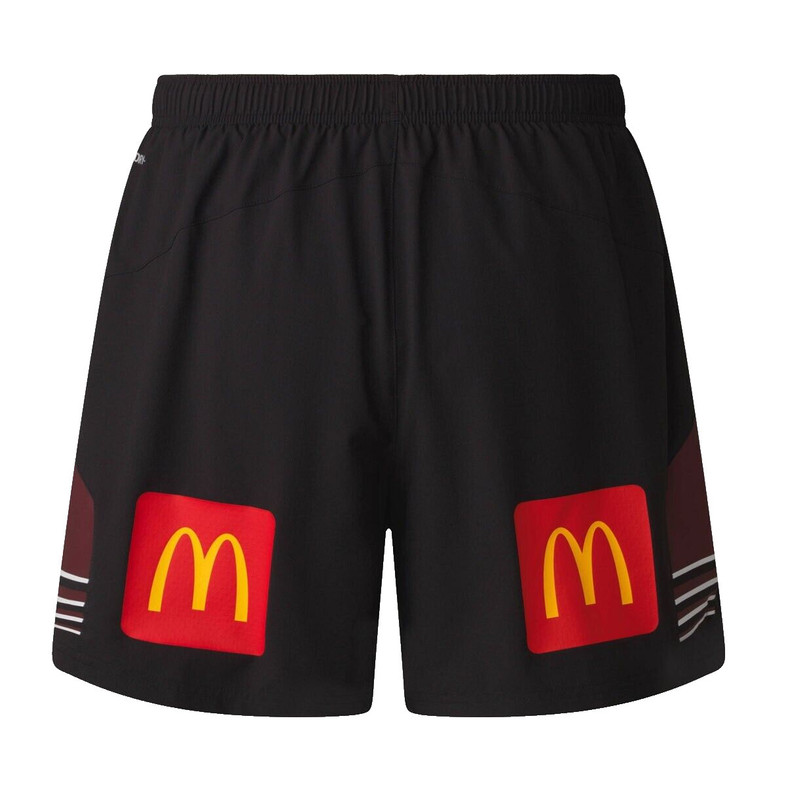 Queensland Maroons State of Origin Training / Gym Shorts  (Black) - Men's