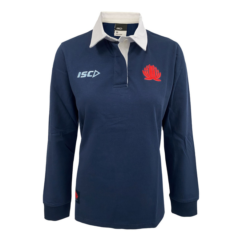 NSW Waratahs Retro Long-Sleeve Jersey - Ladies