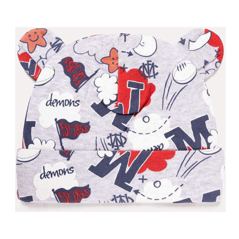 Melbourne Demons Cloud Beanie Hat - Baby