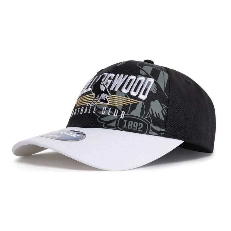 Collingwood Magpies Logo Low-Rise Cap - Kids / Youth Collingwood Magpies Logo Low-Rise Cap - Kids / Youth