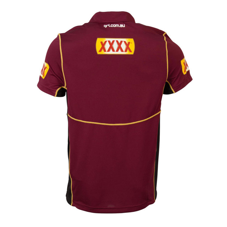 Queensland Maroons State of Origin 'Q' Polo Shirt Men's OzSportsDirect