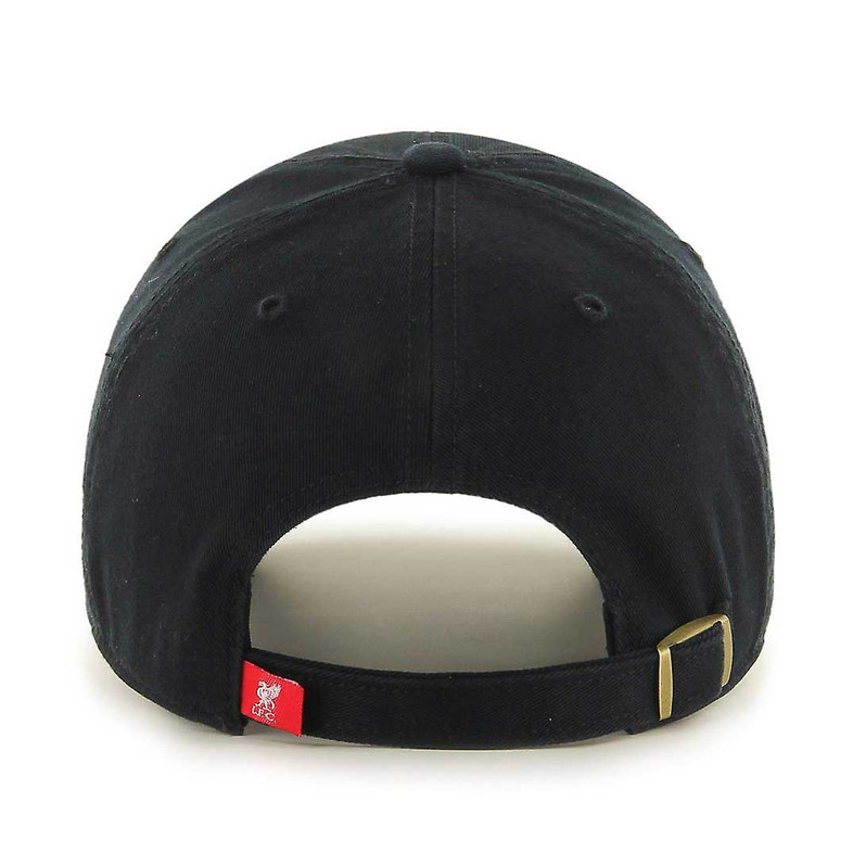 Liverpool FC '47 Brand Clean-Up Cap (Black / White) - Adult