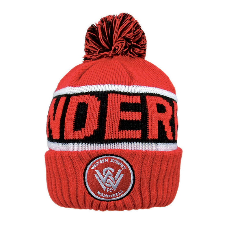 Western Sydney Wanderers FC Striker Supporter Beanie - Adult Western Sydney Wanderers FC Striker Supporter Beanie - Adult