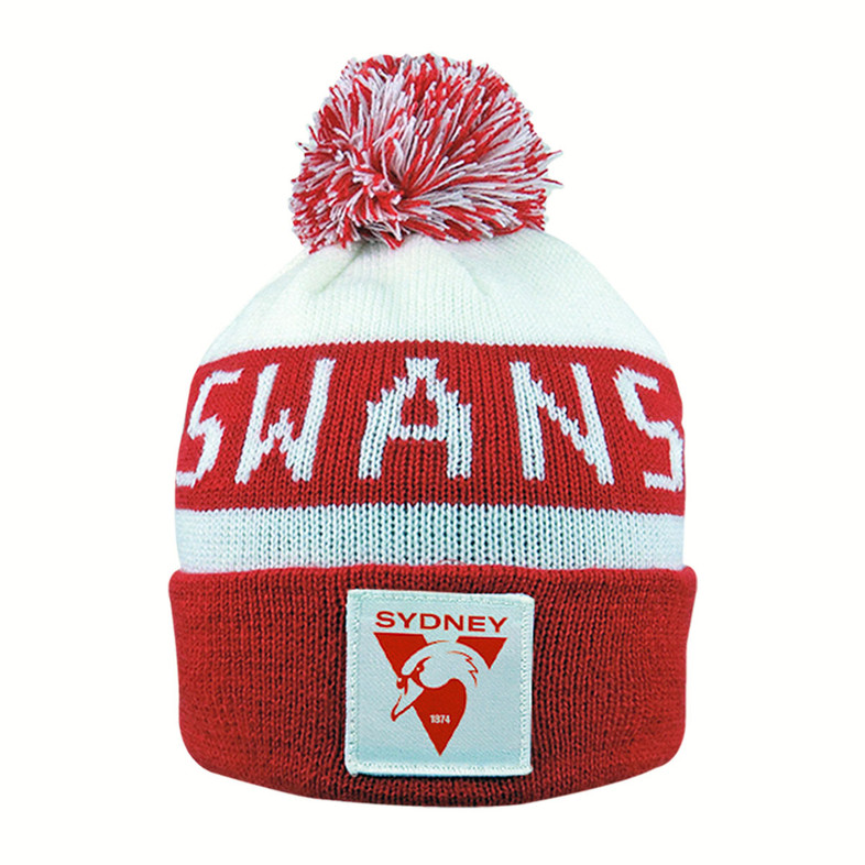 Sydney Swans Bar Supporter Beanie - Adult  Sydney Swans Bar Supporter Beanie - Adult