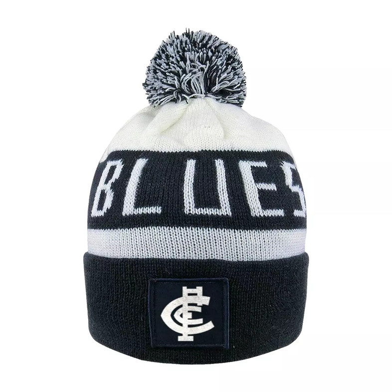 Carlton Blues Bar Supporter Beanie - Adult Carlton Blues Bar Supporter Beanie - Adult