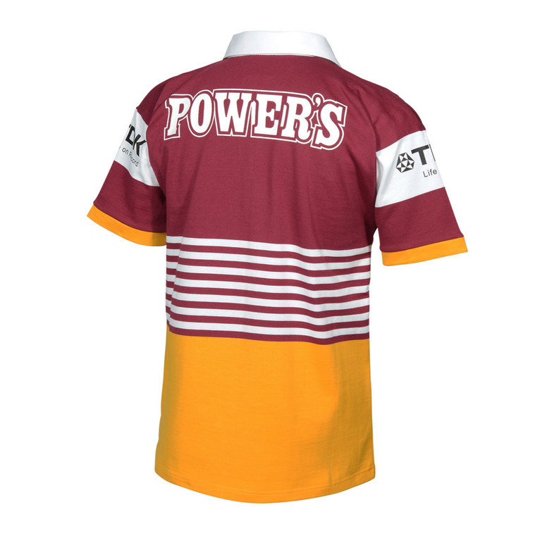 Brisbane Broncos 1992 'Powers' Retro Supporter Jersey - Men's