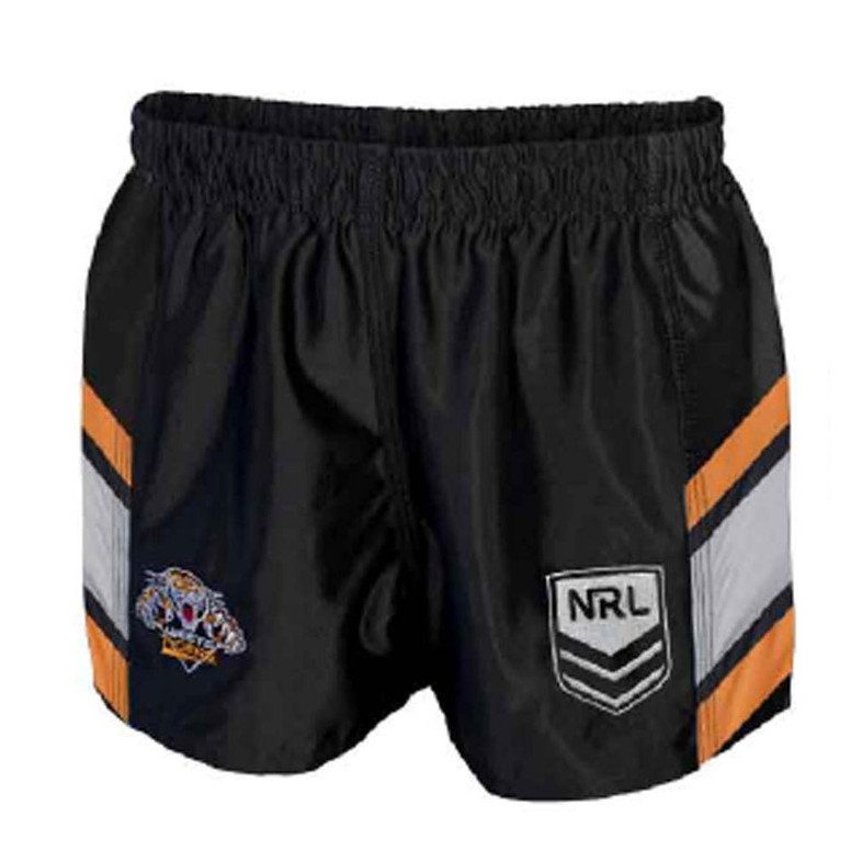 West Tigers Supporter Football Footy Shorts - Men's West Tigers Supporter Football Footy Shorts - Men's