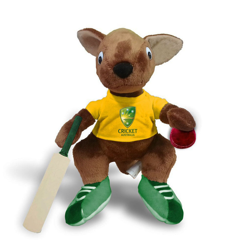 Cricket Australia Kangaroo Mascot Plush Toy - Kids