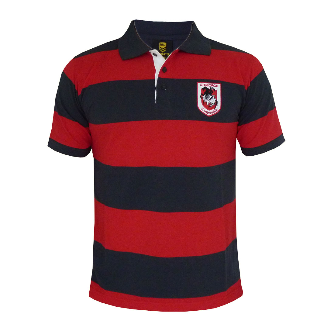 St Dragons Autumn Hoop Polo Shirt Men
