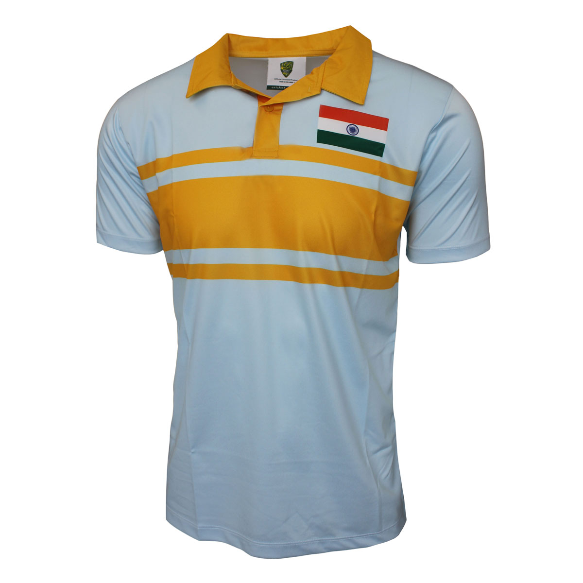 India Cricket Retro Supporter Polo Shirt Men's OzSportsDirect