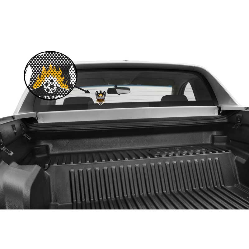 Wellington Phoenix FC SeeThru Logo Decal Sticker OzSportsDirect