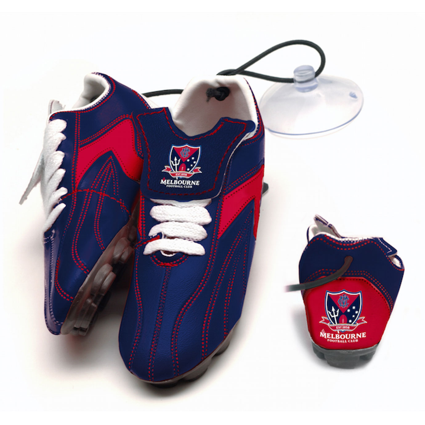 Melbourne Demons Hanging Suction Boots OzSportsDirect