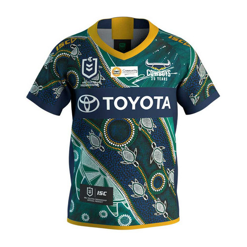 North Queensland Cowboys Indigenous Jersey - Kids | OzSportsDirect