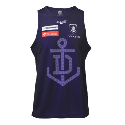 Fremantle Dockers 2021 Training Singlet Men S Ozsportsdirect