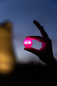 Night Light Target Ball Pink Night Light Target Ball Pink