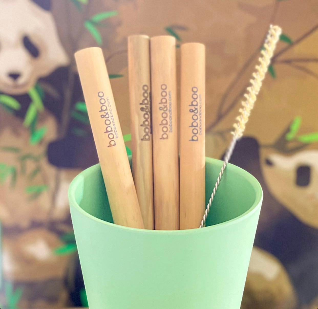bobo&boo bamBoo Straws - Bubbalooz