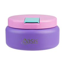 Oasis Insulated Food Jar with Quick Release Lid - 230ml - Mermaid Purple