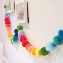 OB Designs Pom Pom Garland - Rainbow