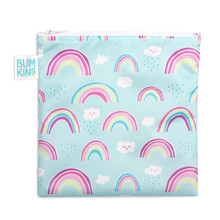 Bumkins Large Snack Bag - Rainbows [LAST ONE LEFT]