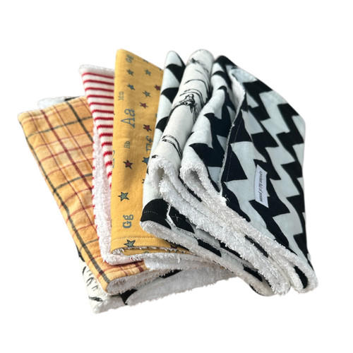 A Pocket Full of Posies - Burp Cloths