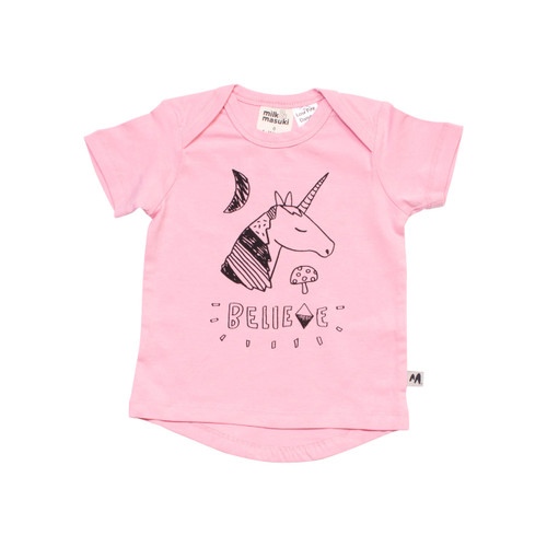 Milk & Masuki Short Sleeve Tee - Believe