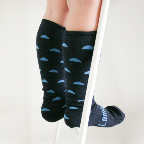 Lamington Merino Socks - Apollo [LAST ONE LEFT SIZE NB-3M]